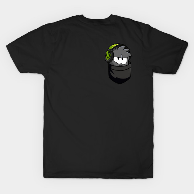 Black Puffle by GrumpyDonut